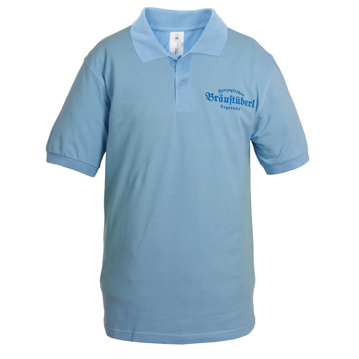 Poloshirt "Buzi", hellblau