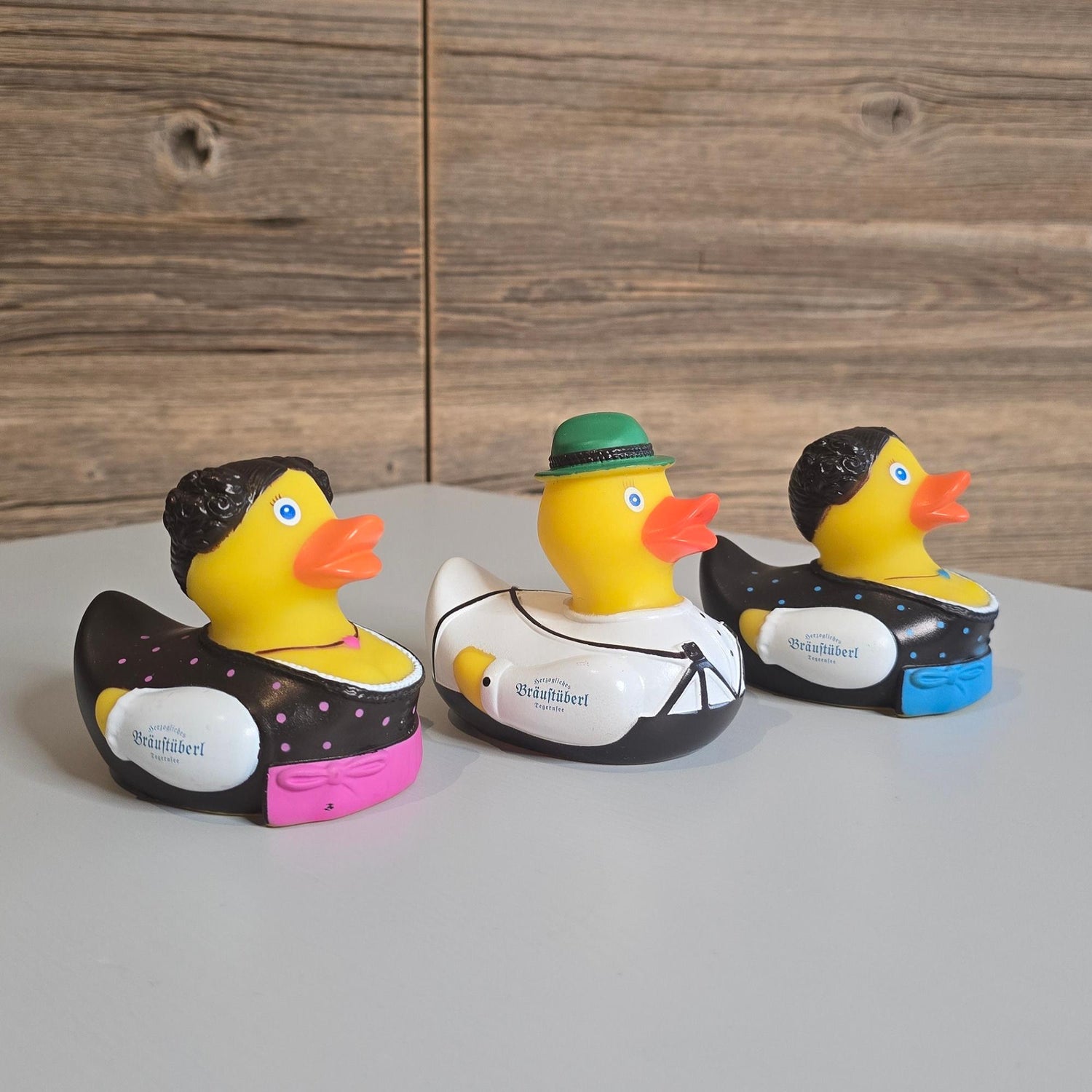 Badeente mit Bräustüberl Aufdruck