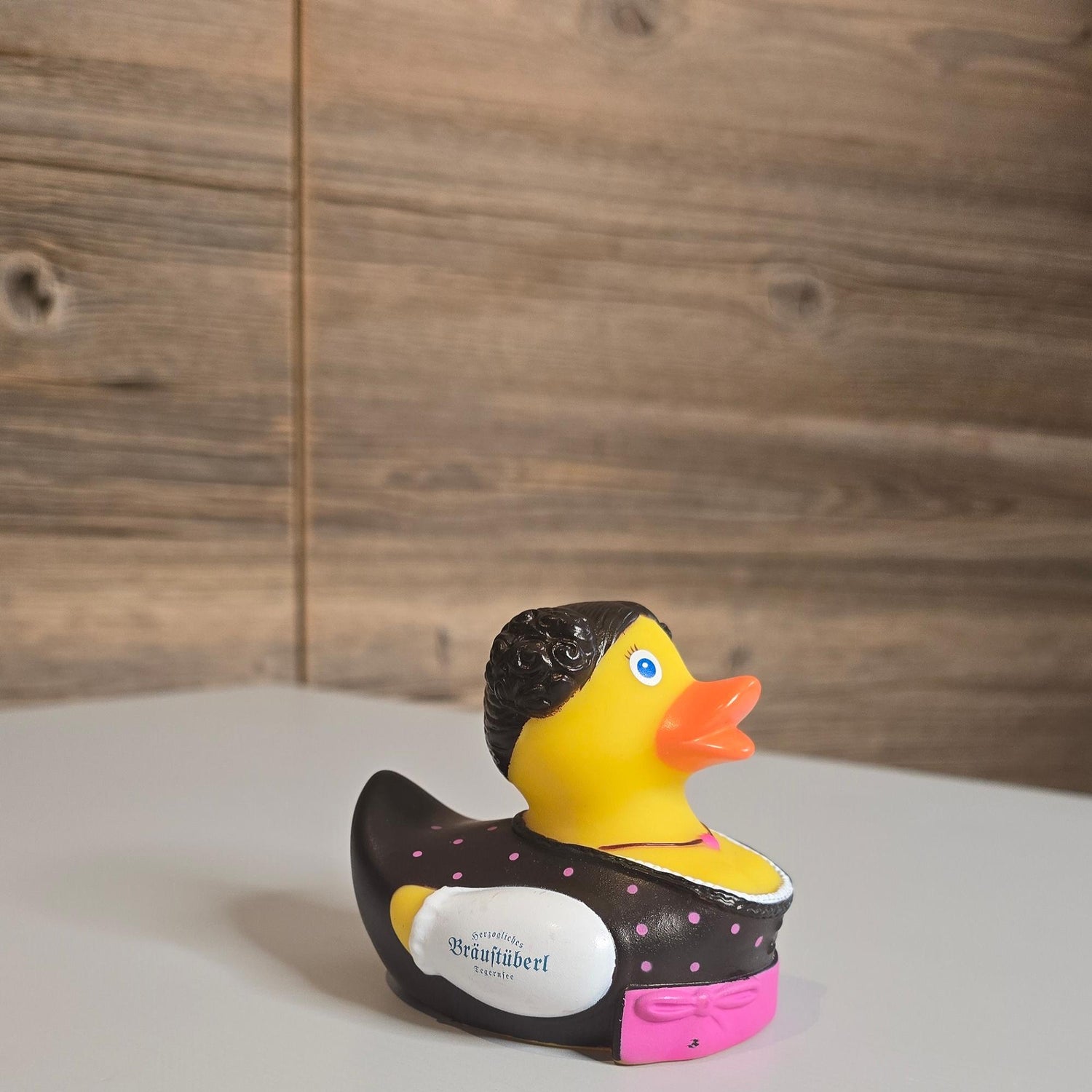 Badeente mit Bräustüberl Aufdruck