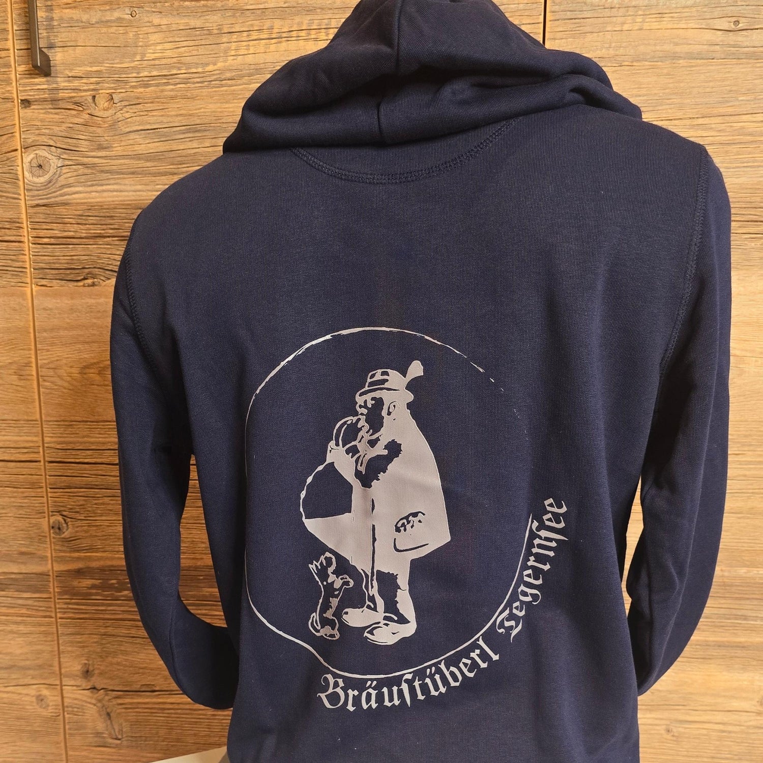 Zipper-Hoodie "Buzi" Navy