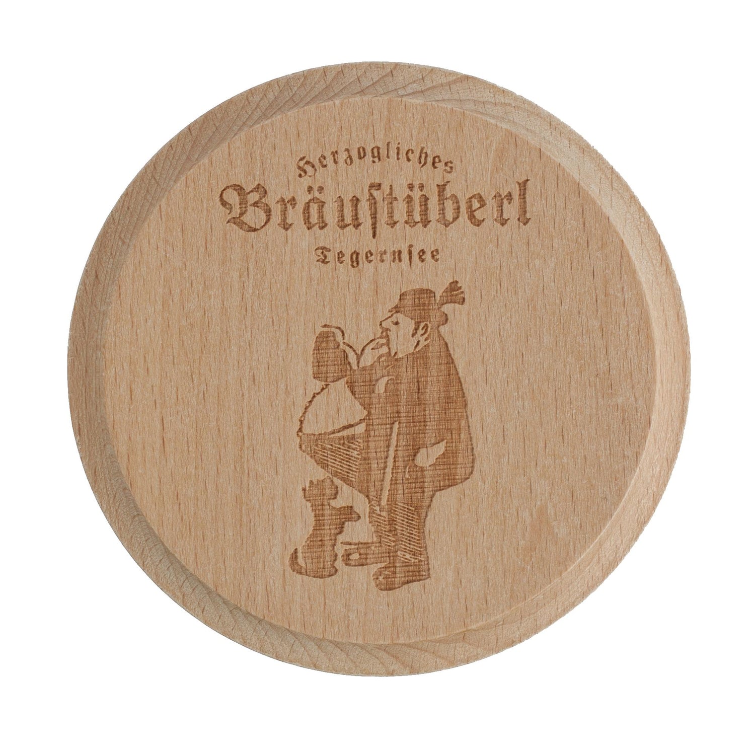 Holz Bier-Deckel "Buzi"