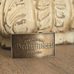 Gürtelschließe "Bräustüberl" - eckig