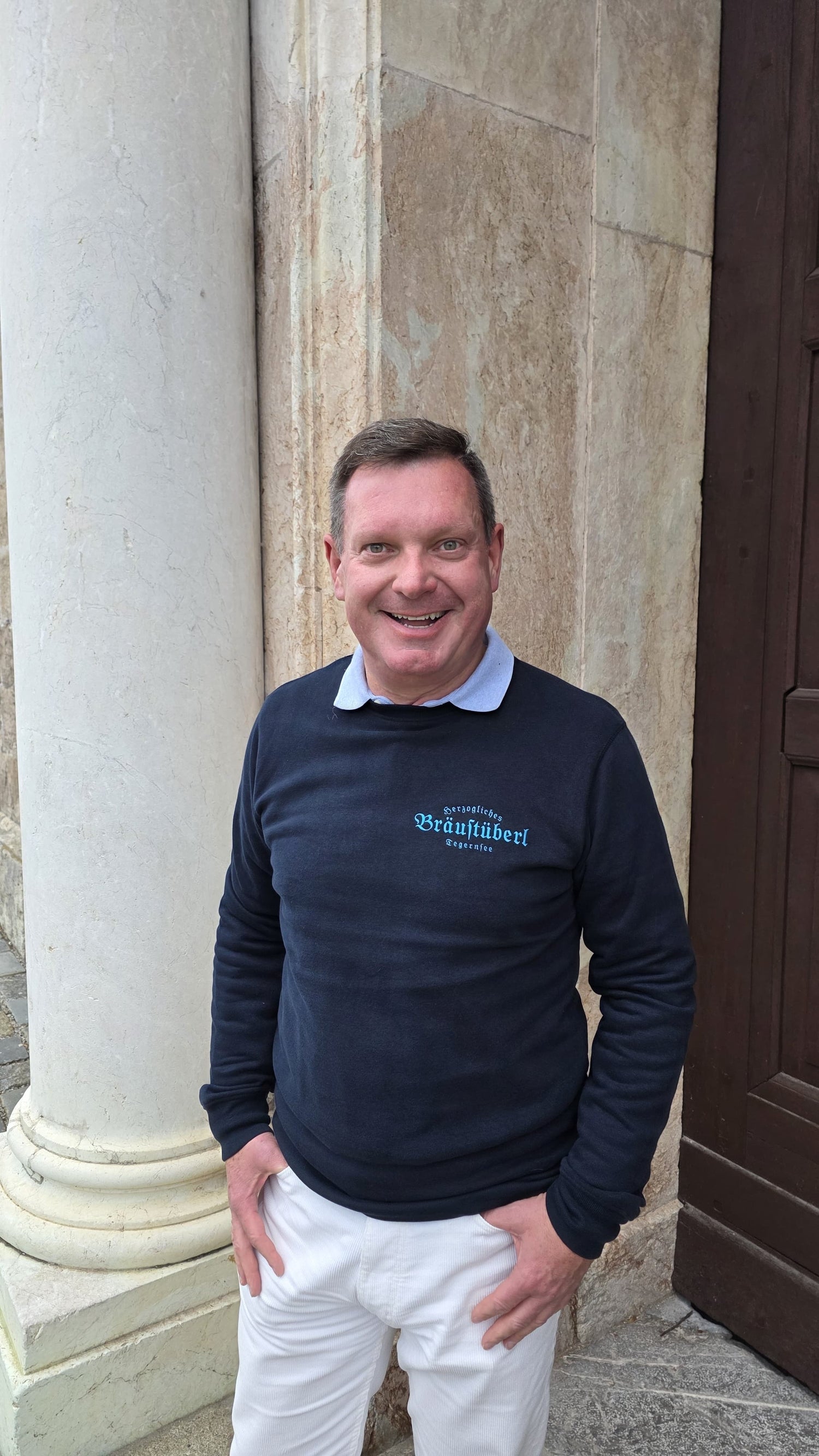 Sweatshirt „Bräustüberl“ Navy