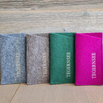 Brillenetui aus Filz "Tegernsee" Grün - Bräustüberl Tegernsee