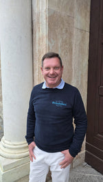 Sweatshirt „Bräustüberl“ Navy Größe S - Bräustüberl Tegernsee