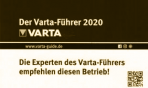 Logo Auszeichnung VARTA Guide