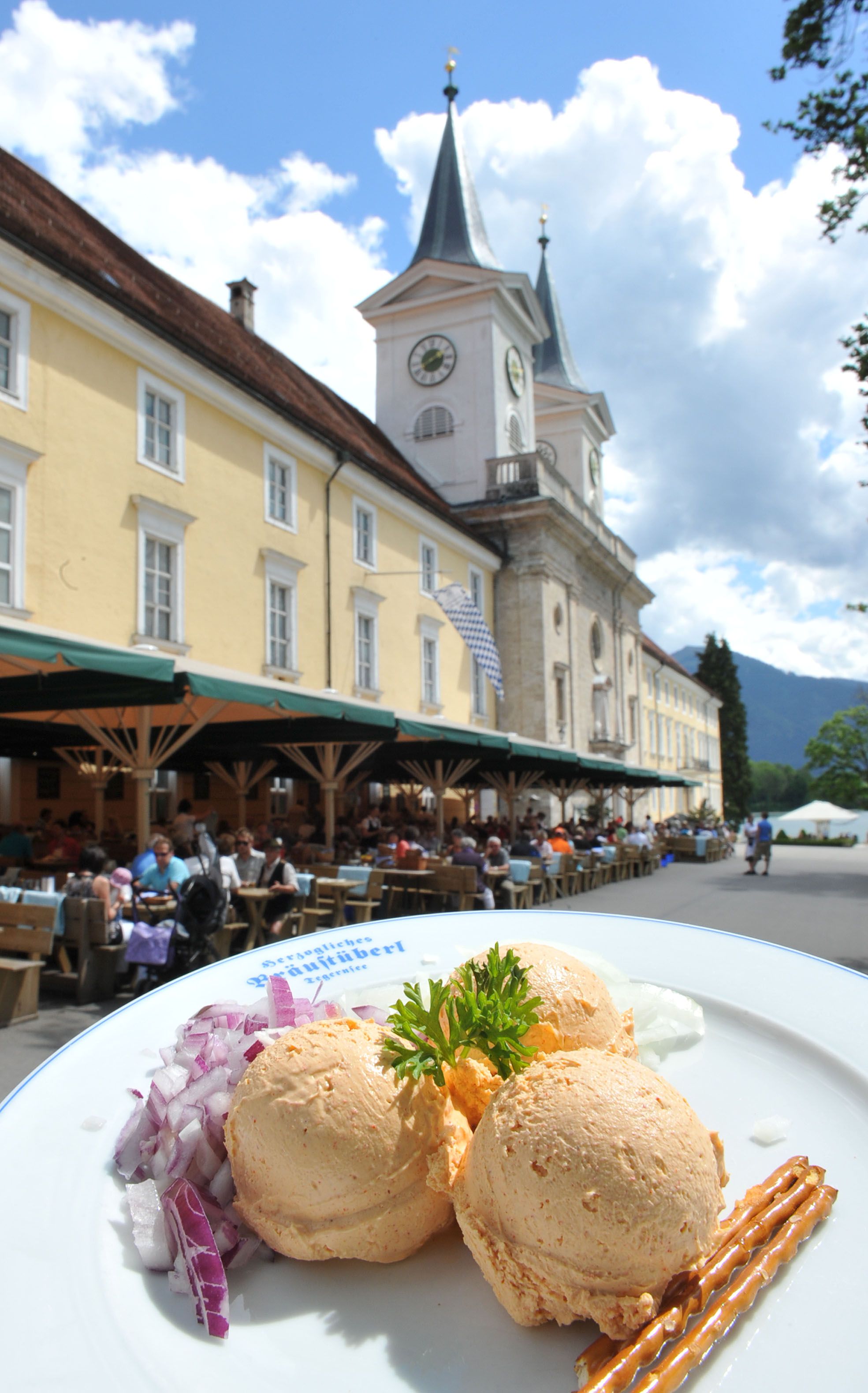 Bayerischer Obazda, Schloss Tegernsee