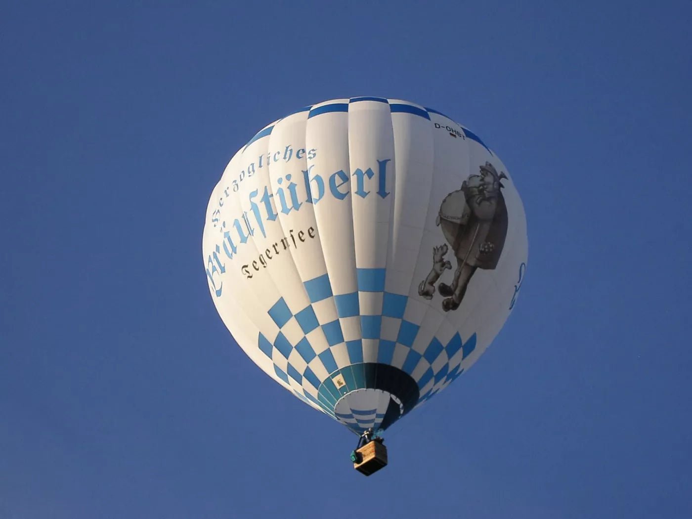 Der Buzi-Ballon hebt ab 2024 - Bräustüberl Tegernsee