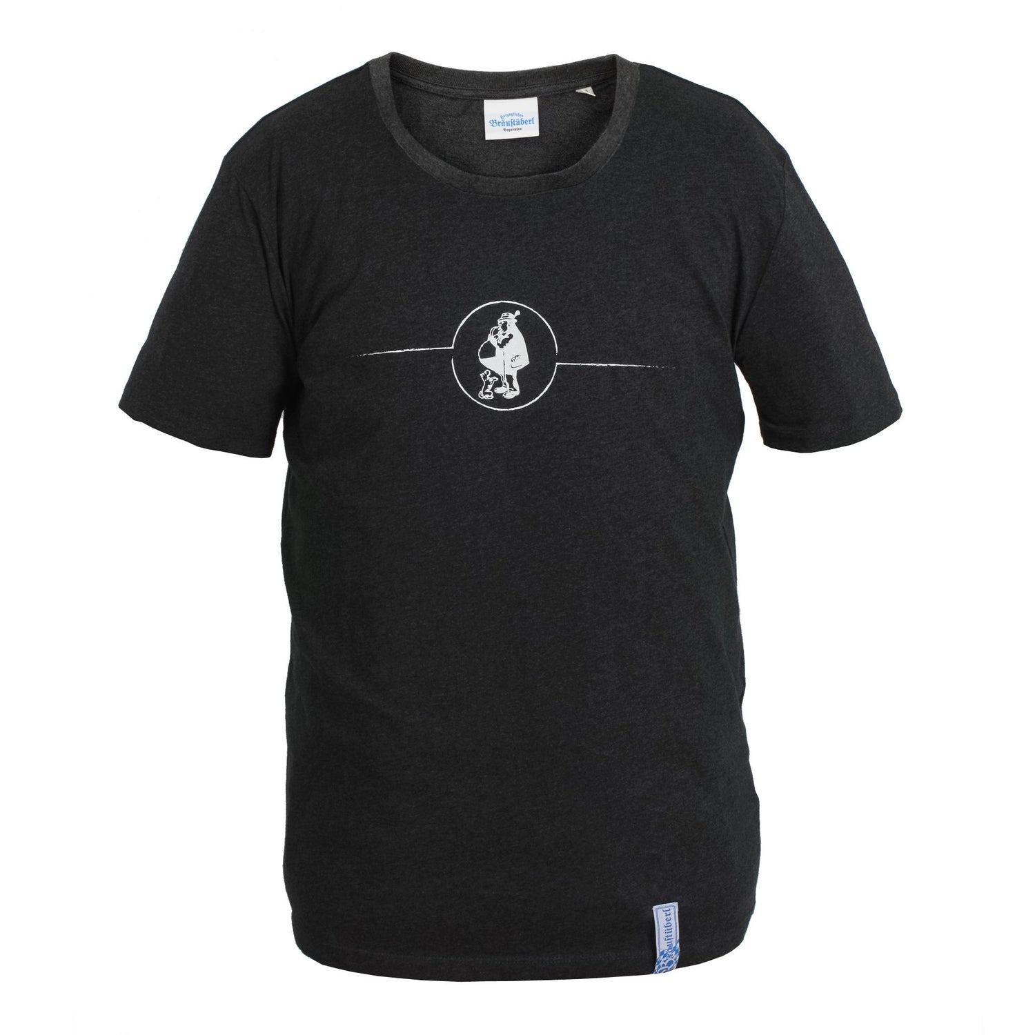 T-Shirt "Buzi" anthrazit