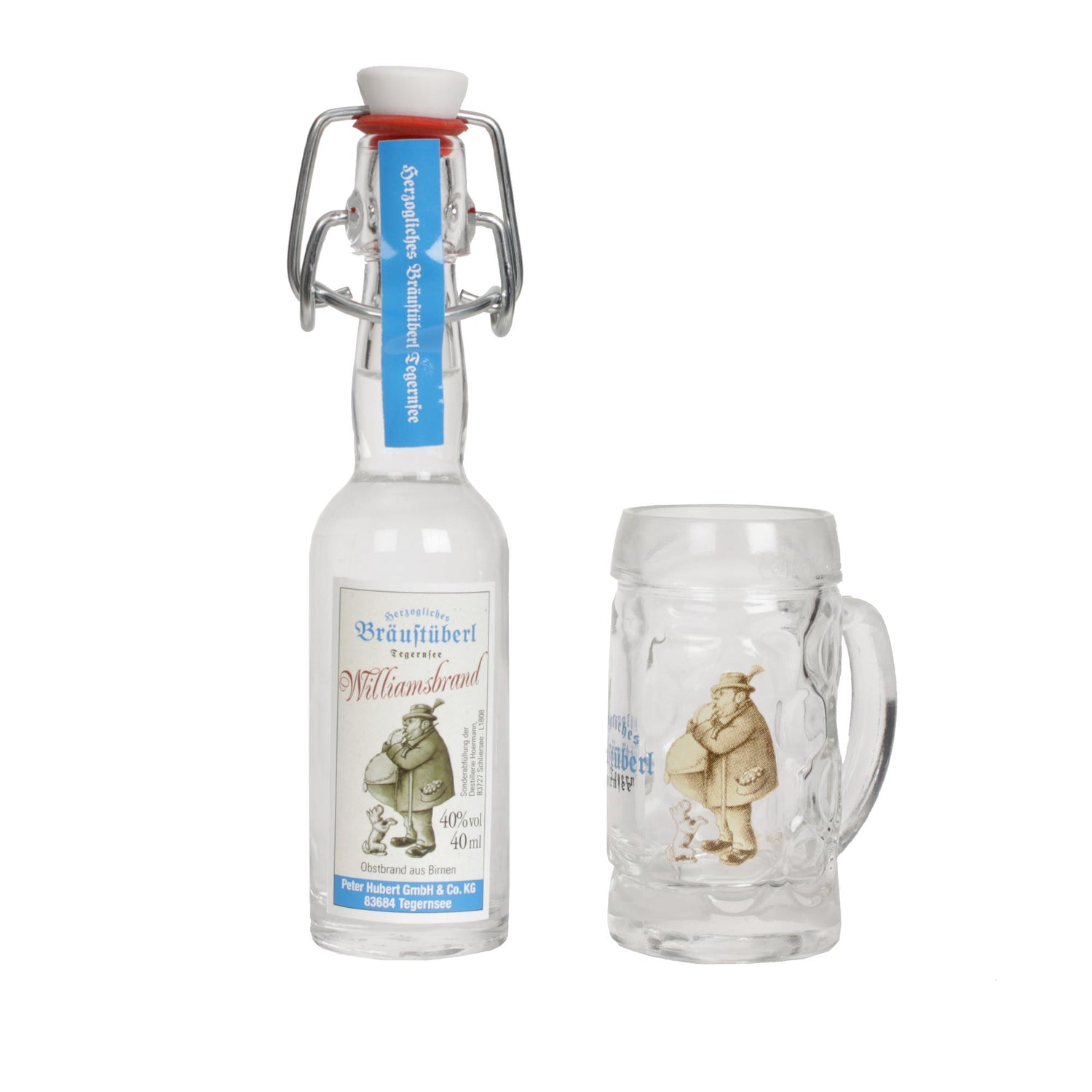 Bräustüberl Williamsbrand mit Stamperl