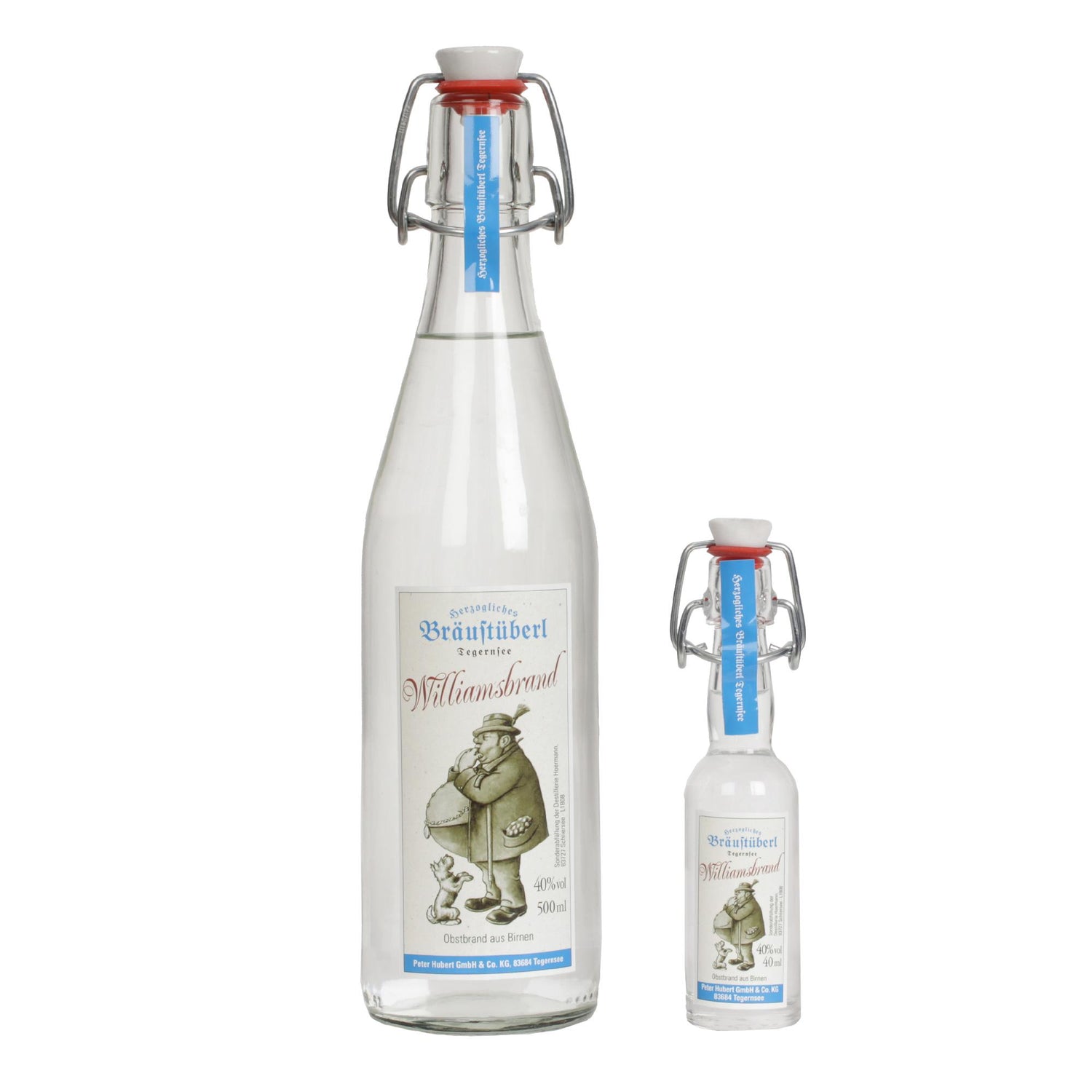 Bräustüberl Williamsbrand in der Bügelflasche