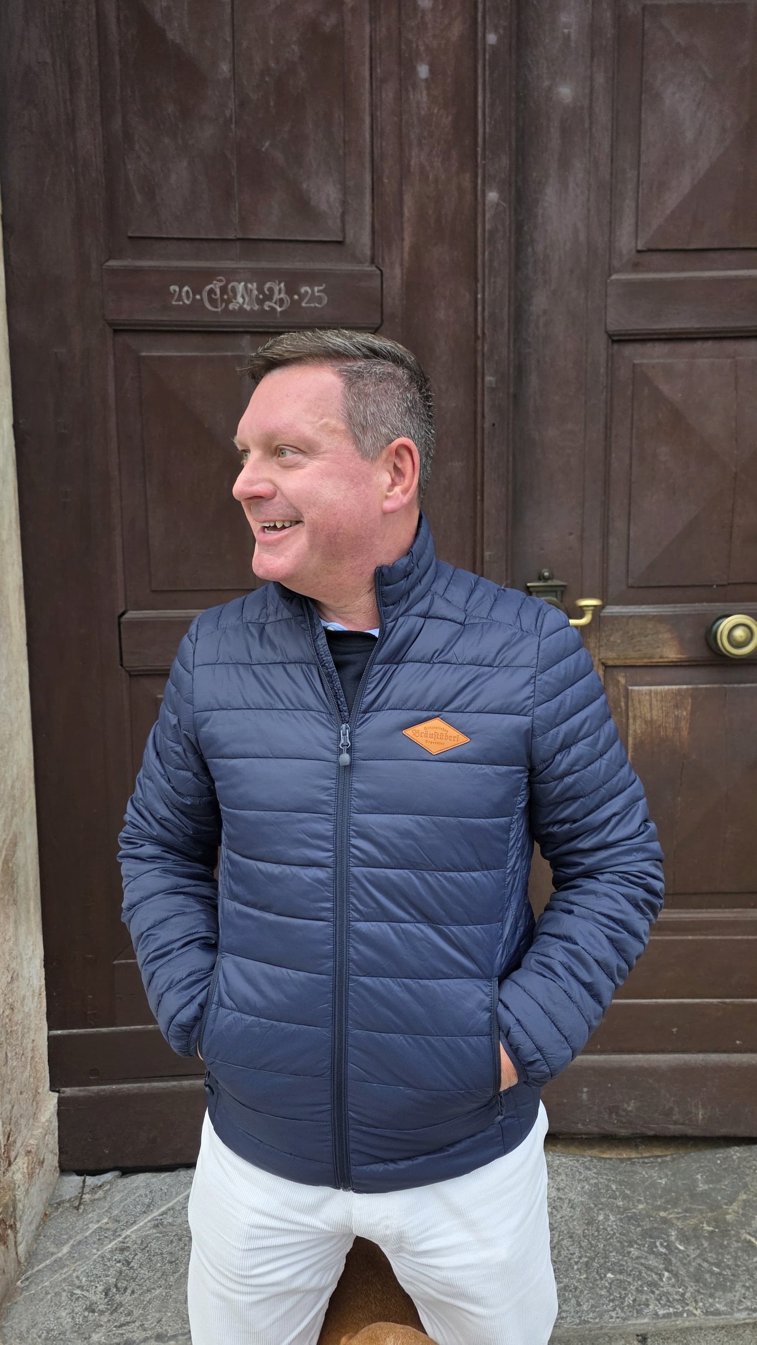 3-in-1 jacket "Bräustüberl" navy