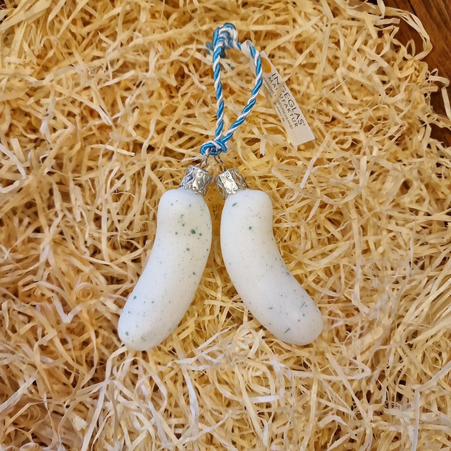 "Weißwurst" Weihnachtsanhänger