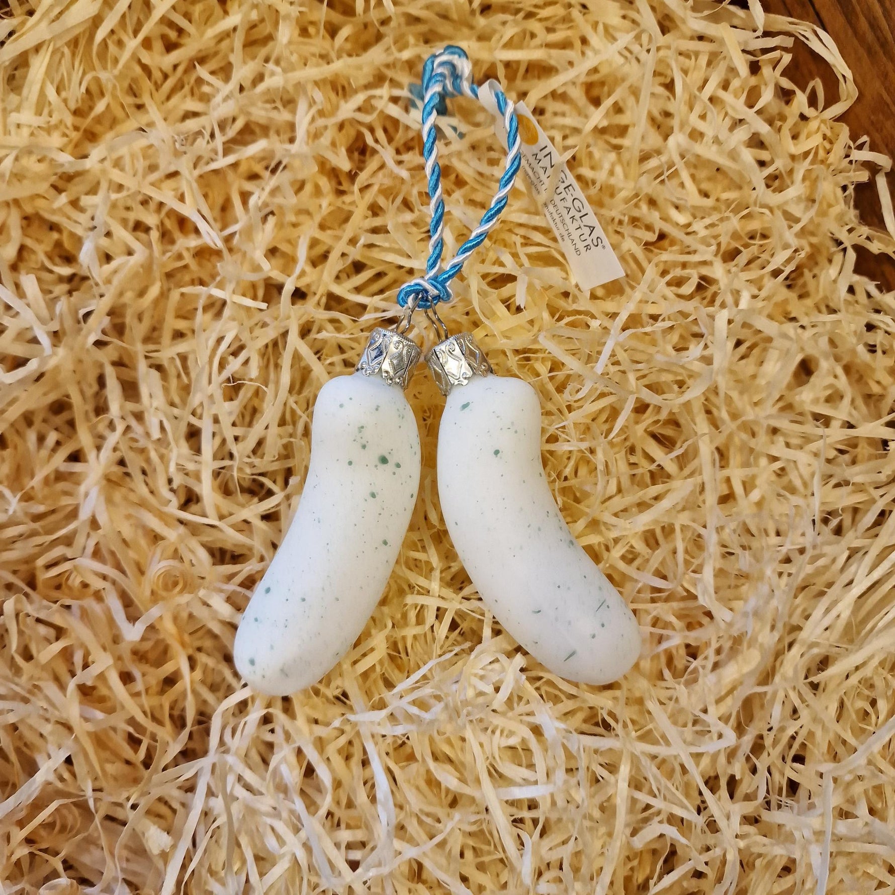 "Weißwurst" Weihnachtsanhänger