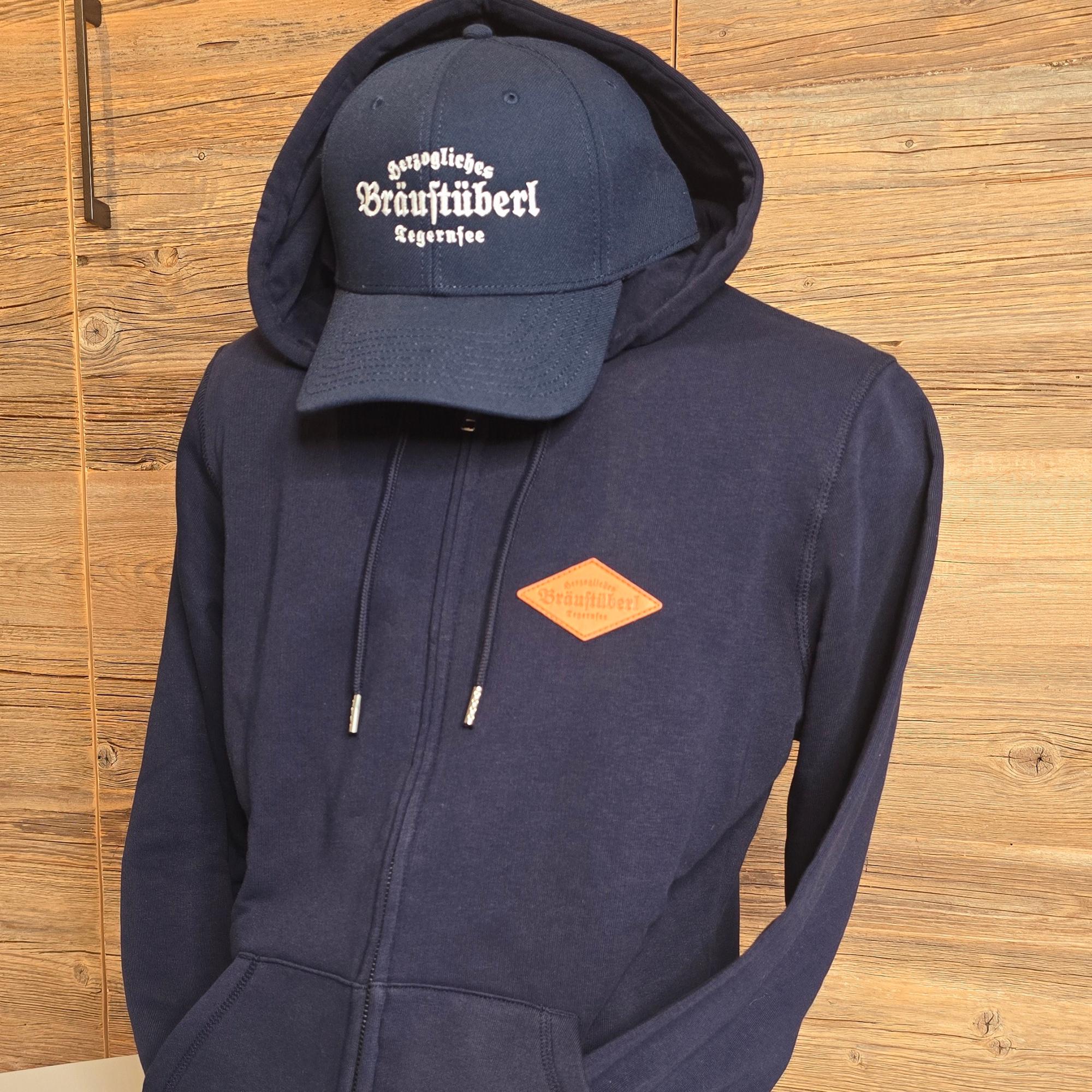 Zipper-Hoodie "Buzi" Navy