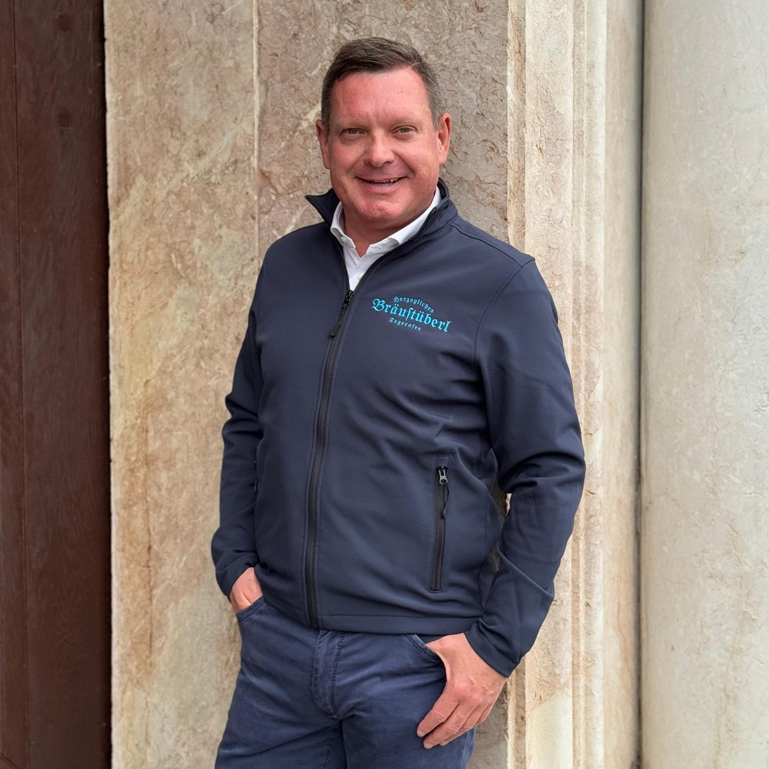 Softshell Jacke "Bräustüberl"