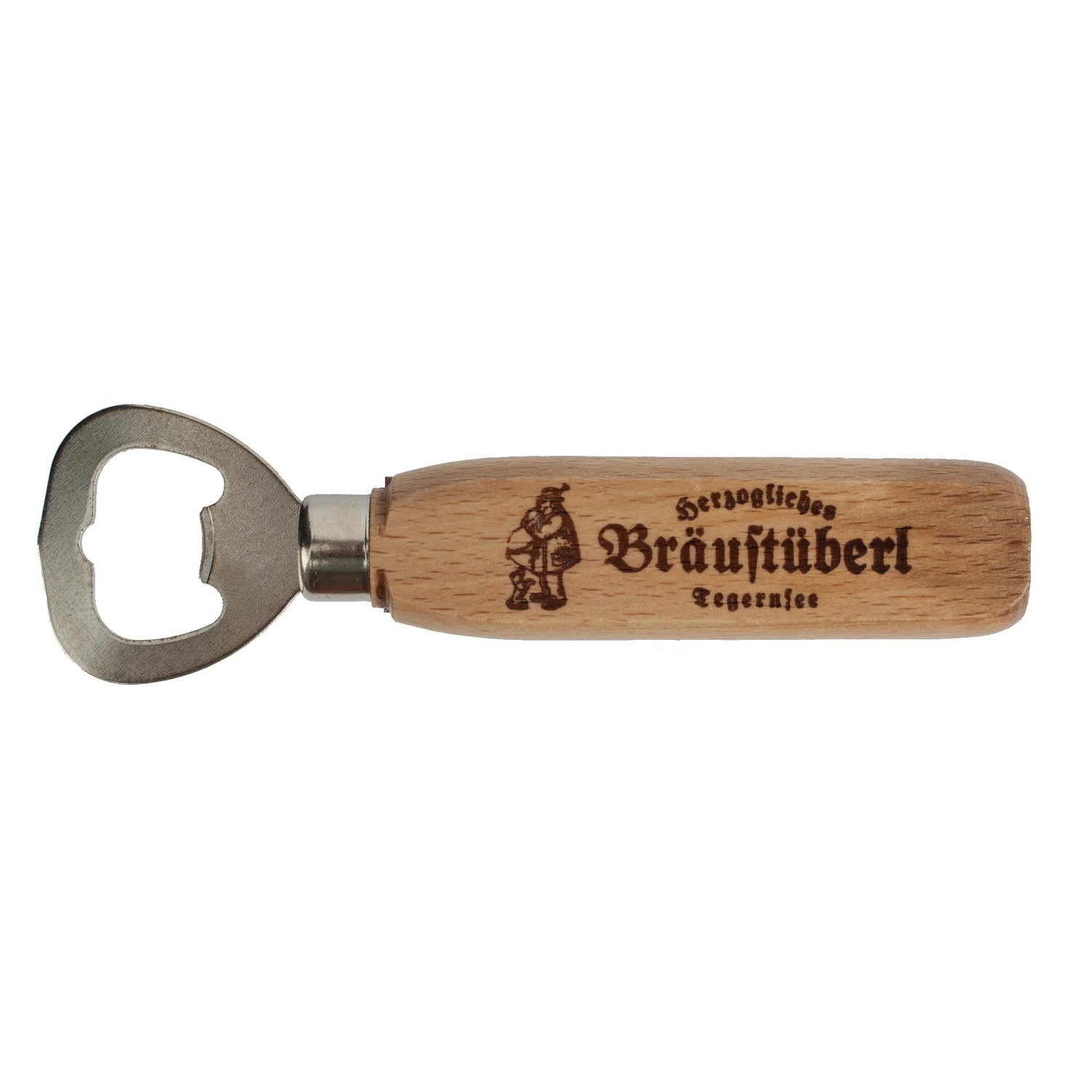 Flaschenöffner Bräustüberl Holz