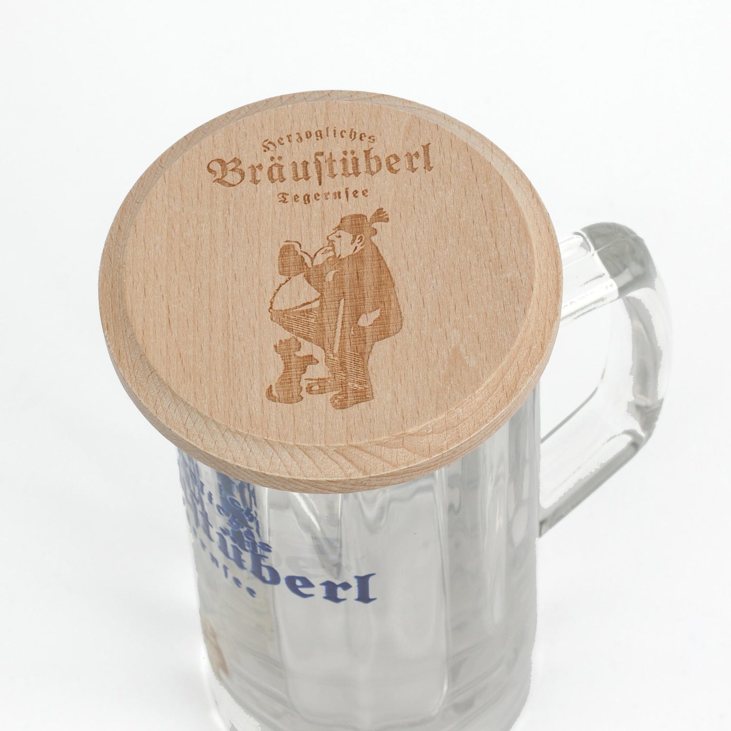 Holz Bier-Deckel "Buzi"