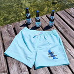 Badeshort "Servus vom Tegernsee" Größe S - Bräustüberl Tegernsee