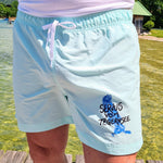 Badeshort "Servus vom Tegernsee" Größe S - Bräustüberl Tegernsee