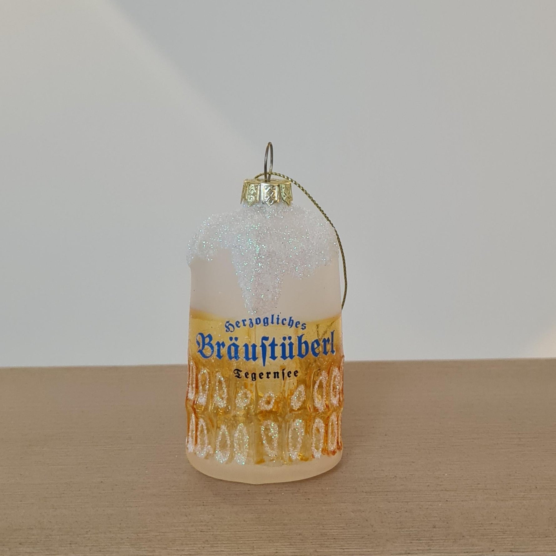 "Bierkrug" Weihnachtsanhänger - Bräustüberl Tegernsee