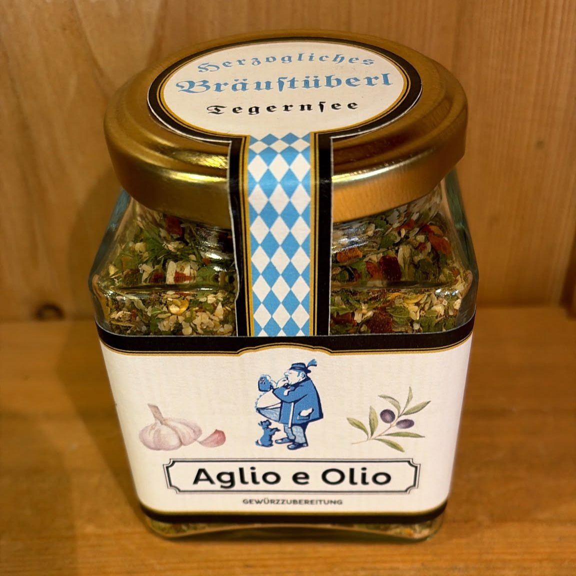 Bräustüberl Aglio e Olio Würzmischung - Bräustüberl Tegernsee