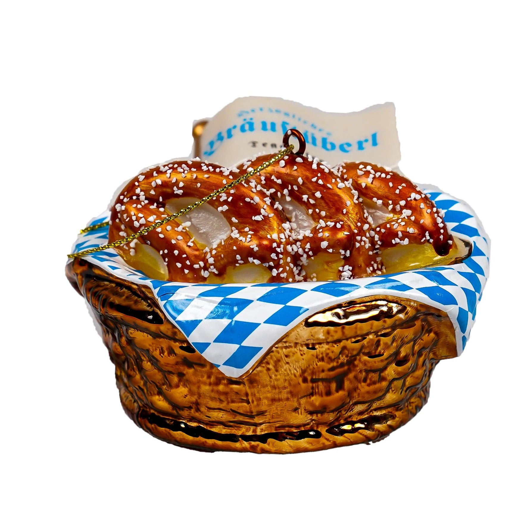 "Brezenkorb" Weihnachtsanhänger - Bräustüberl Tegernsee