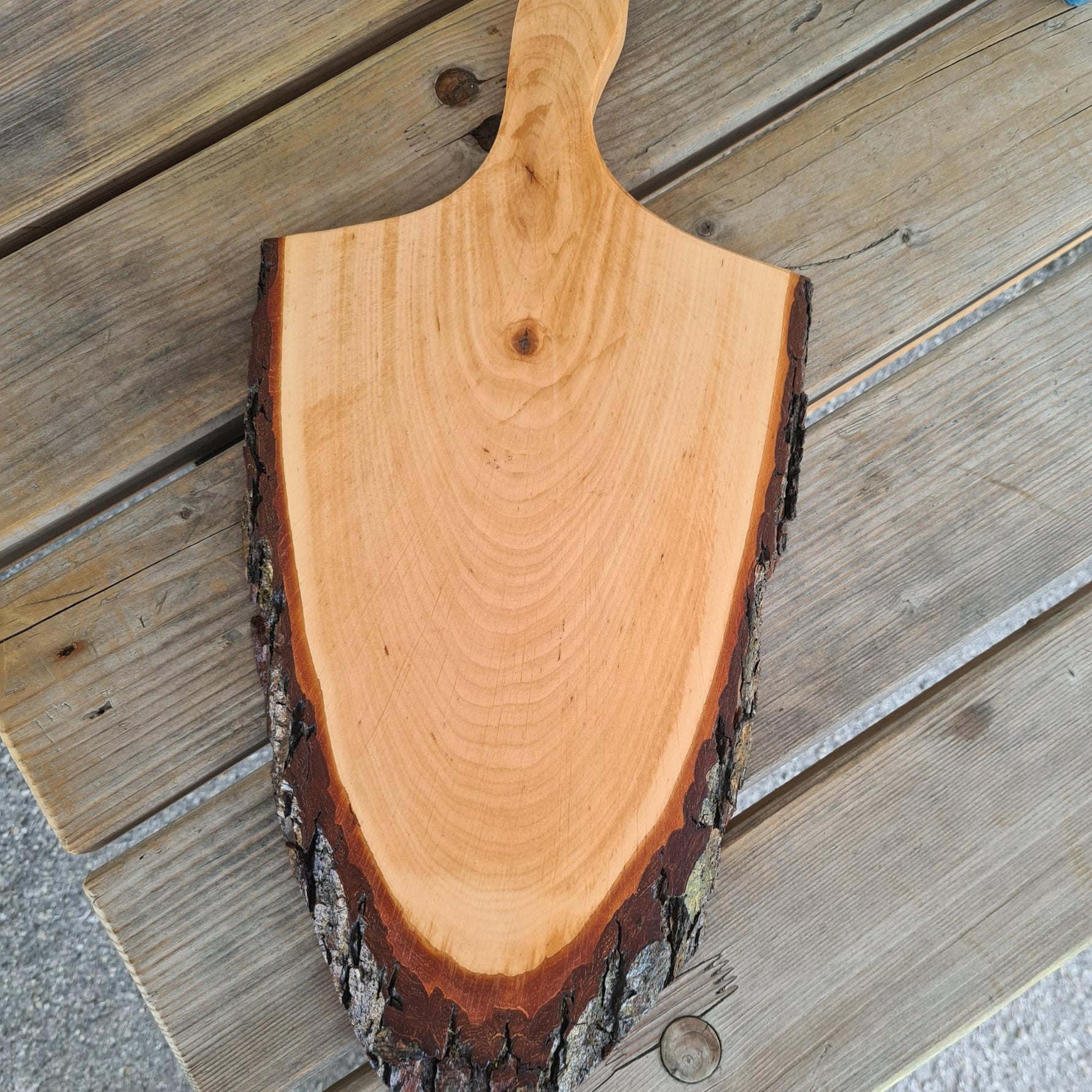 Brotzeit - Brett mit Griff ca. 50 cm x 25 cm - Bräustüberl Tegernsee