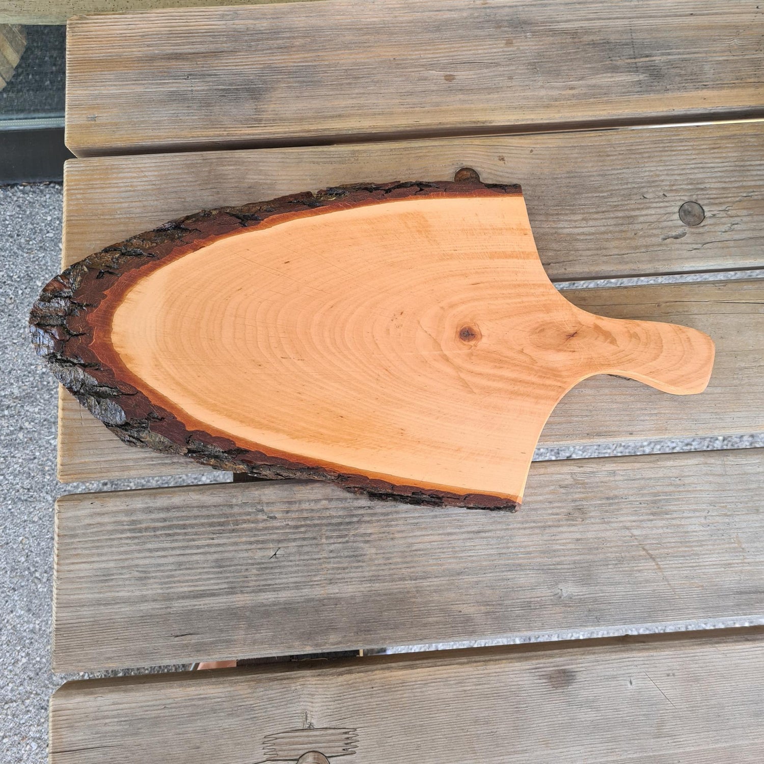 Brotzeit - Brett mit Griff ca. 50 cm x 25 cm - Bräustüberl Tegernsee