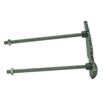 Buzi Autokühlergrill - Plakette anthrazit - Bräustüberl Tegernsee