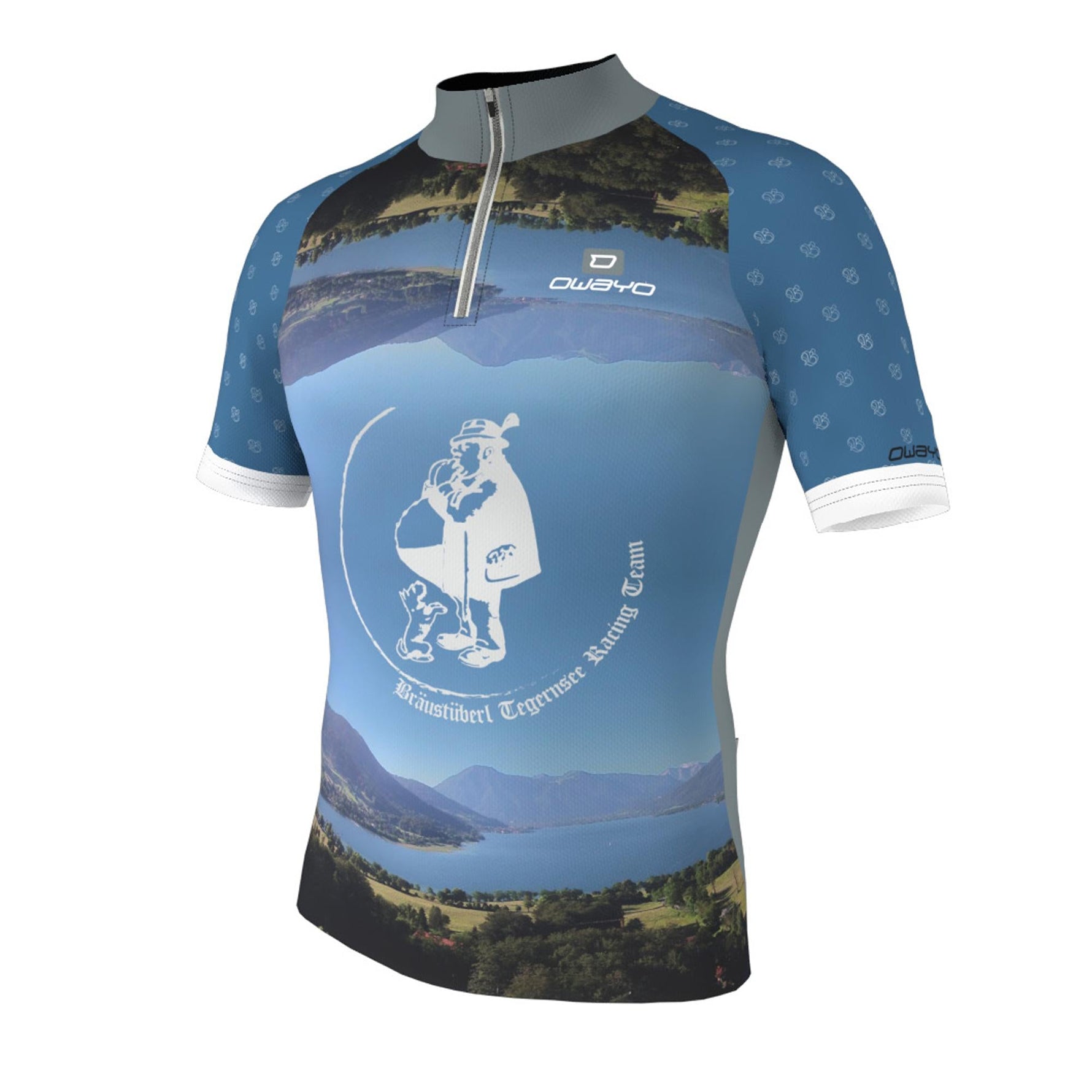 Fahrradtrikot "Tegernsee" M - Bräustüberl Tegernsee