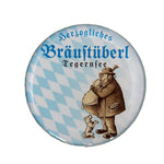 Gel - Magnet "Buzi" rund - Bräustüberl Tegernsee