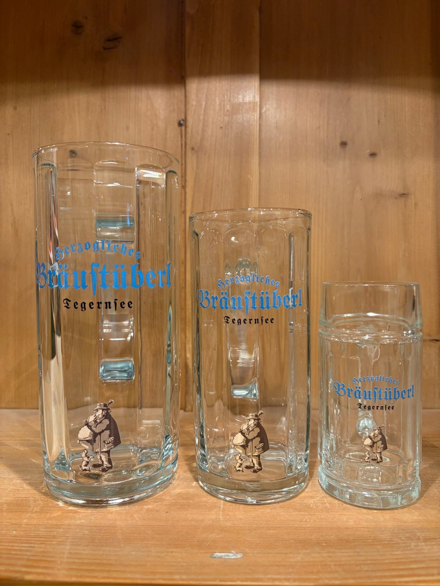 Glaskrug "Bräustüberl" 2026 1/8l - Bräustüberl Tegernsee
