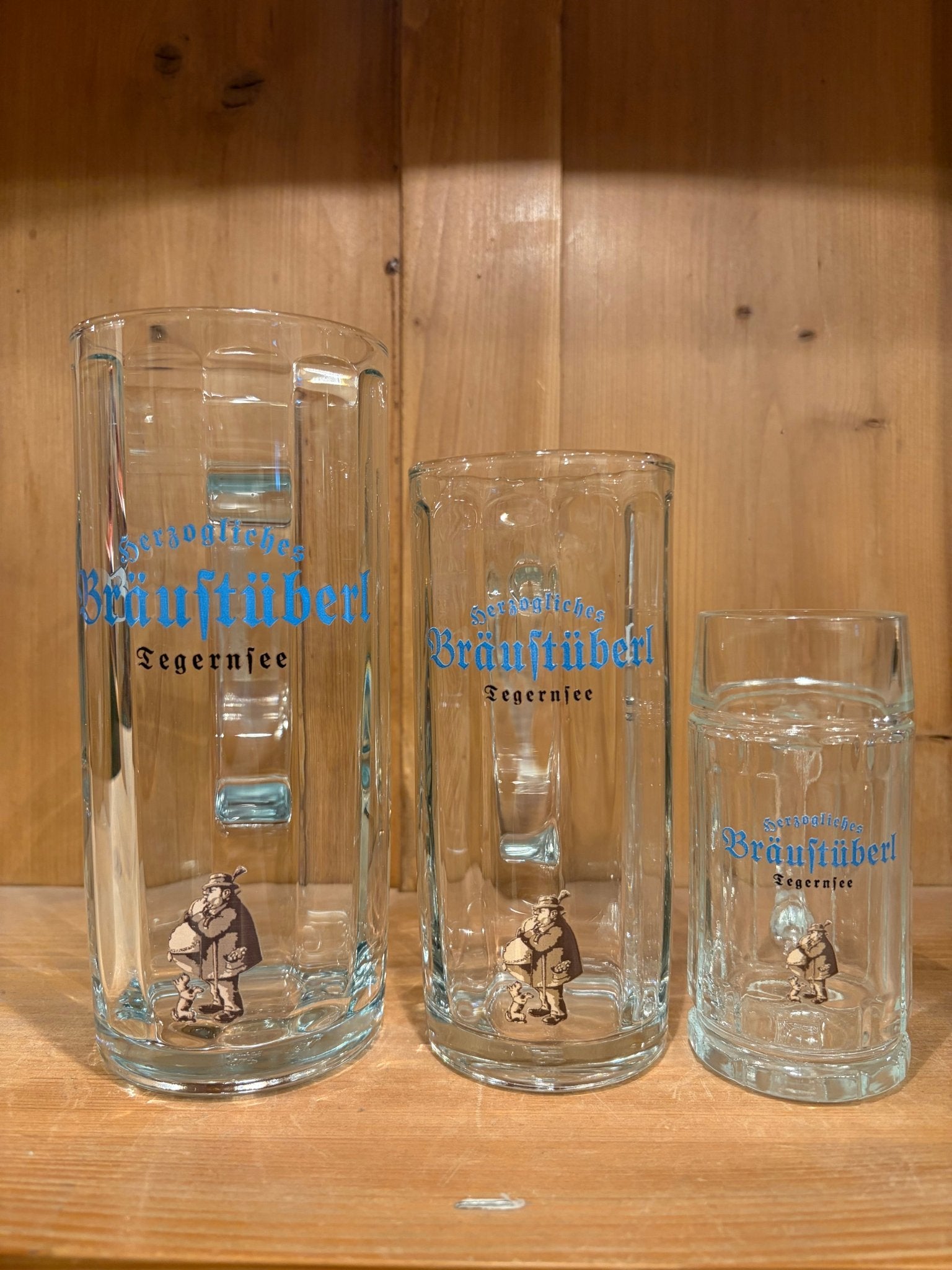 Glaskrug "Bräustüberl" 2026 1/8l - Bräustüberl Tegernsee