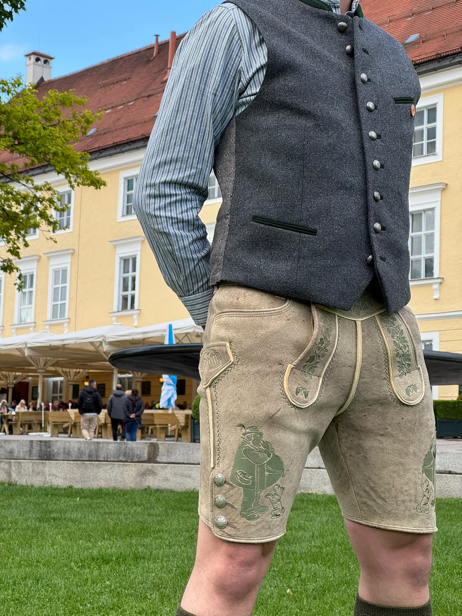 Gutschein - Original Buzi Lederhose zur individuellen Maßanfertigung - Bräustüberl Tegernsee