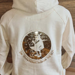 Hoodie "Bräustüberl" Natural Raw S - Bräustüberl Tegernsee