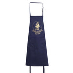 Koch - und Grillschürze "Buzi" Logo Gold mit Tasche - Bräustüberl Tegernsee