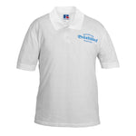 Poloshirt "Buzi", weiß Größe S - Bräustüberl Tegernsee