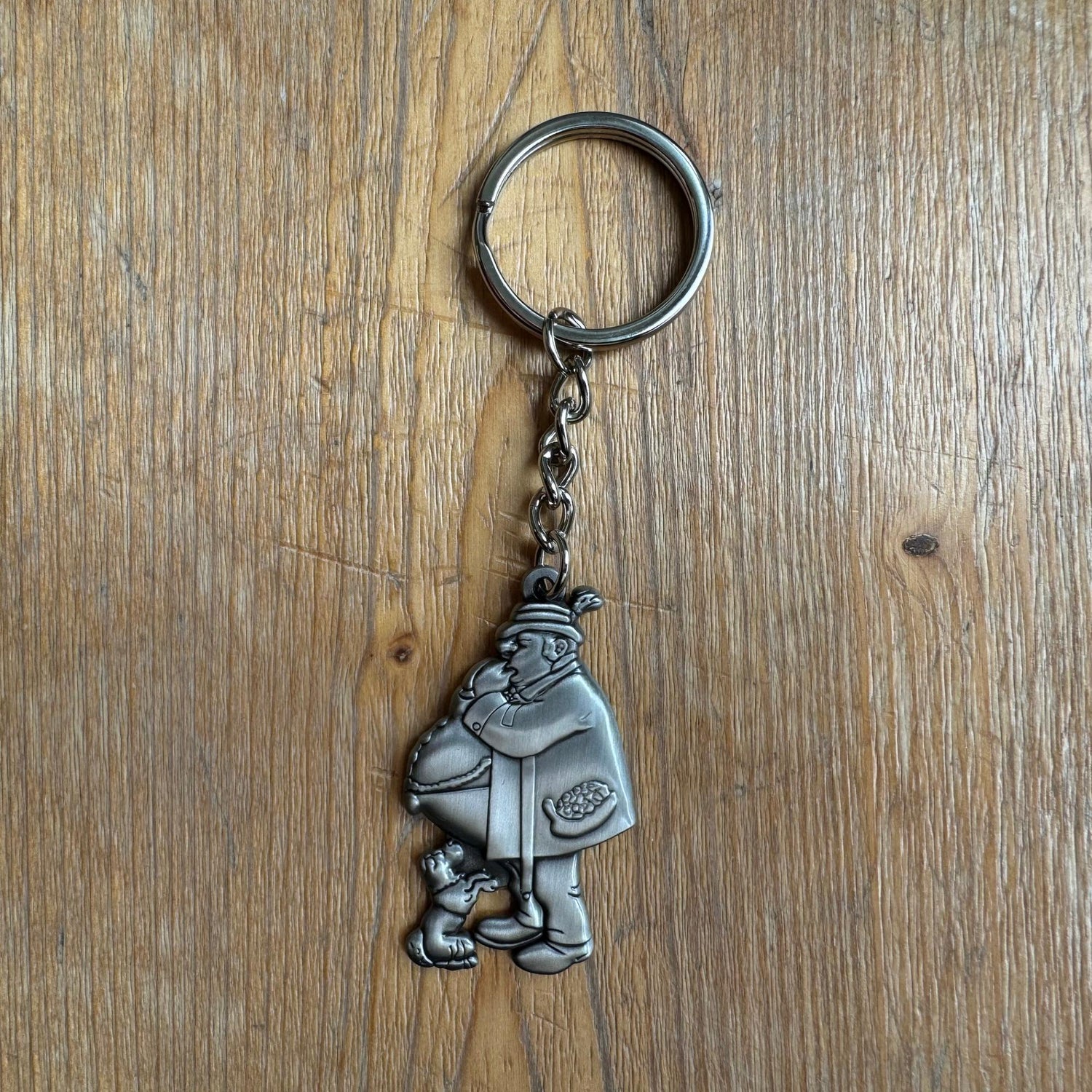 Schlüsselanhänger "Buzi" Metall - Bräustüberl Tegernsee