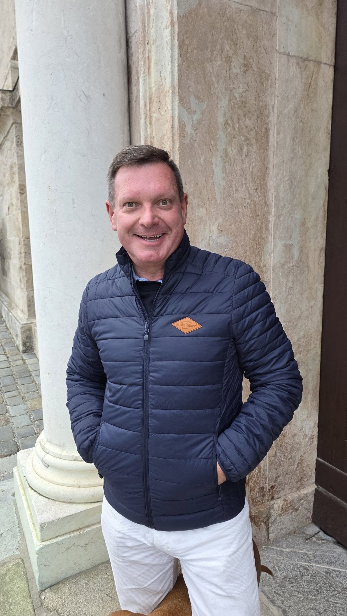 Steppjacke Bräustüberl Navy S - Bräustüberl Tegernsee