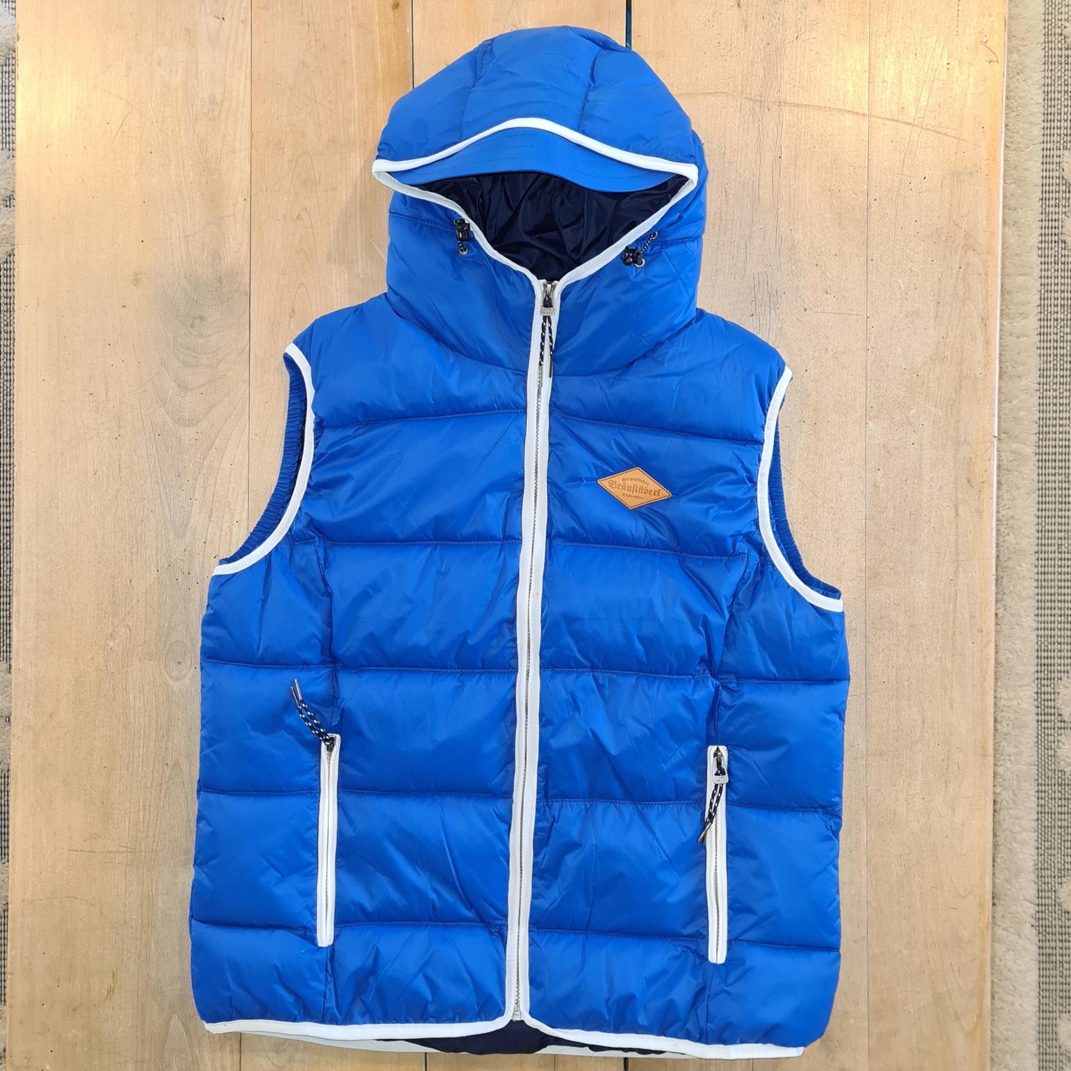 Steppweste "Bräustüberl" mit Kapuze S - Bräustüberl Tegernsee