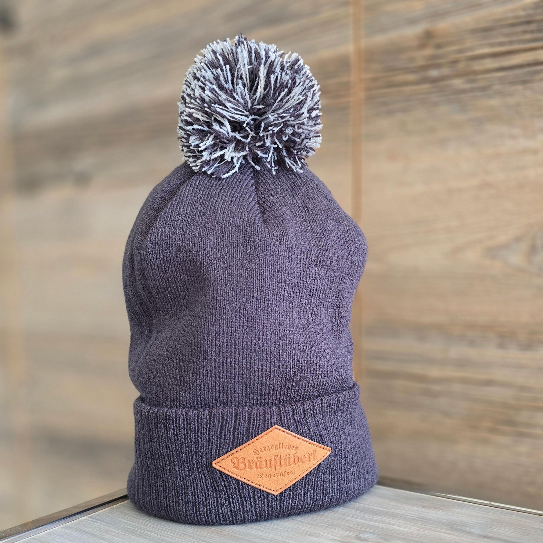 Strickmütze "Bräustüberl" versch. Farben French Navy - Bräustüberl Tegernsee