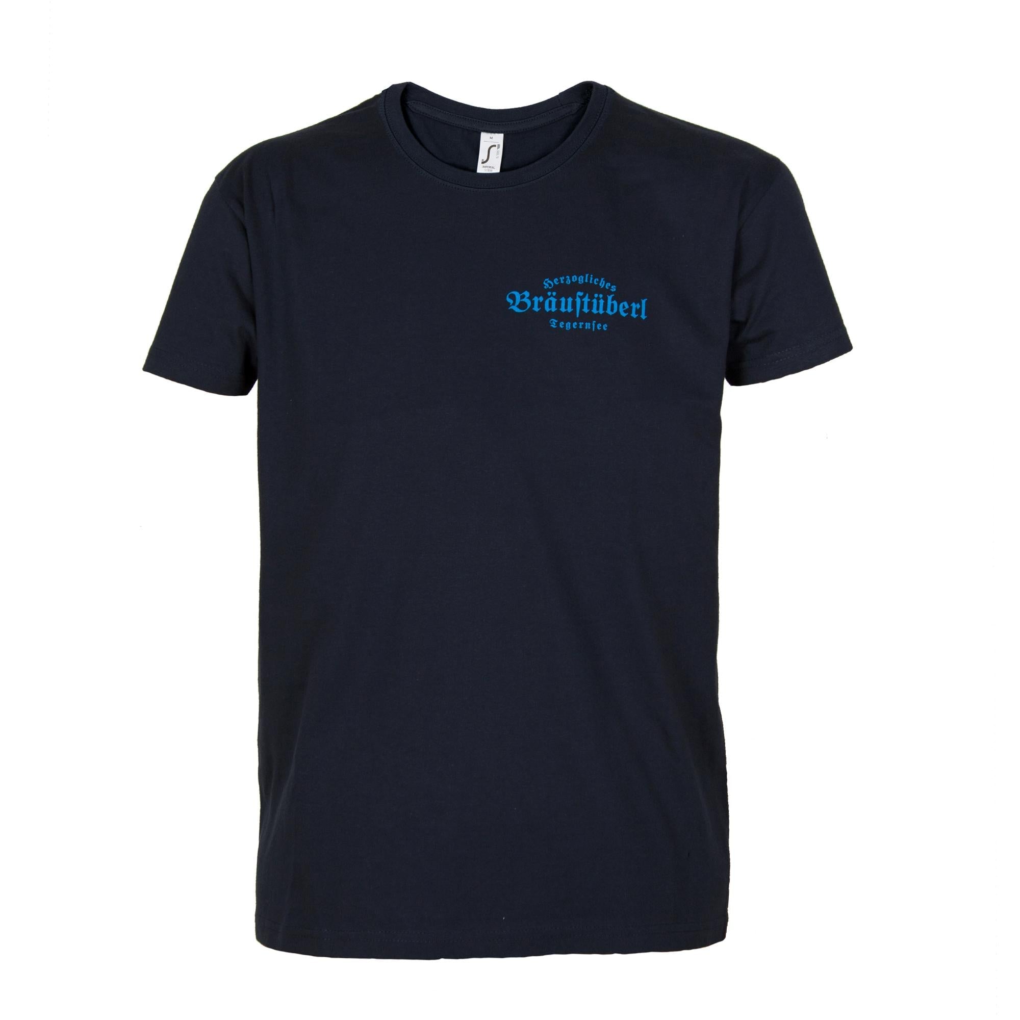 T-Shirt "Buzi", dunkelblau Größe S - Bräustüberl Tegernsee