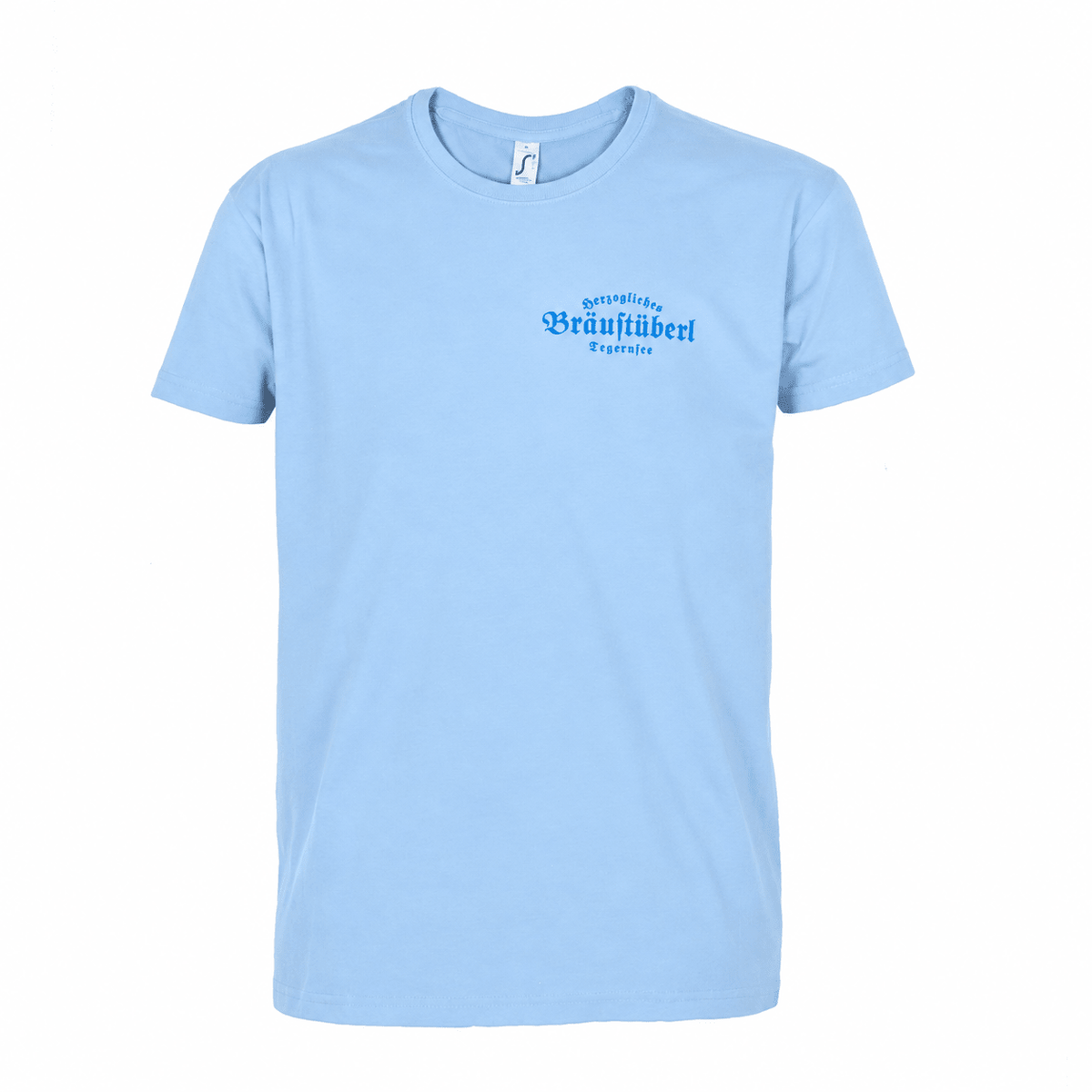 T-Shirt "Buzi" Hellblau S - Bräustüberl Tegernsee