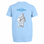 T-Shirt "Buzi" Hellblau S - Bräustüberl Tegernsee
