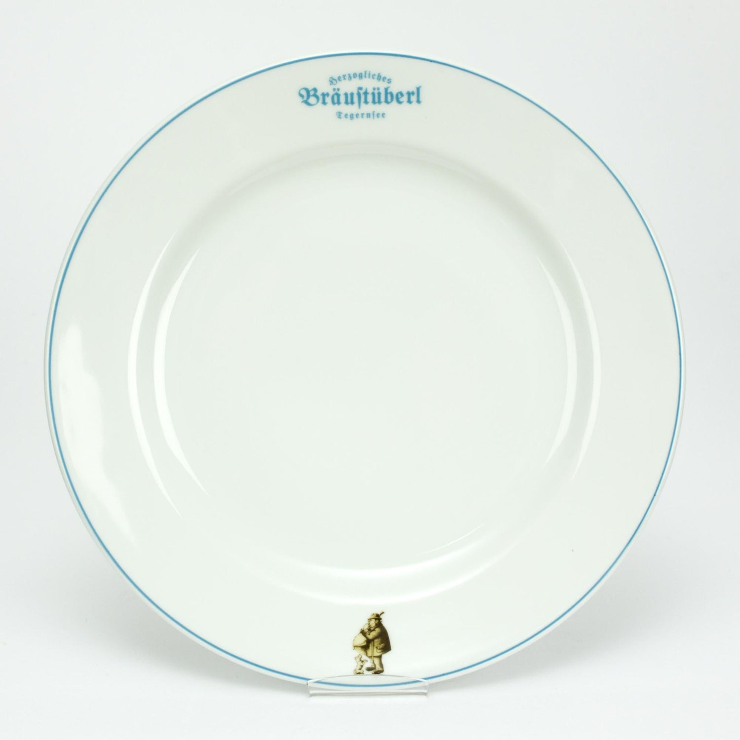 Teller "Bräustüberl" flach 27cm - Bräustüberl Tegernsee