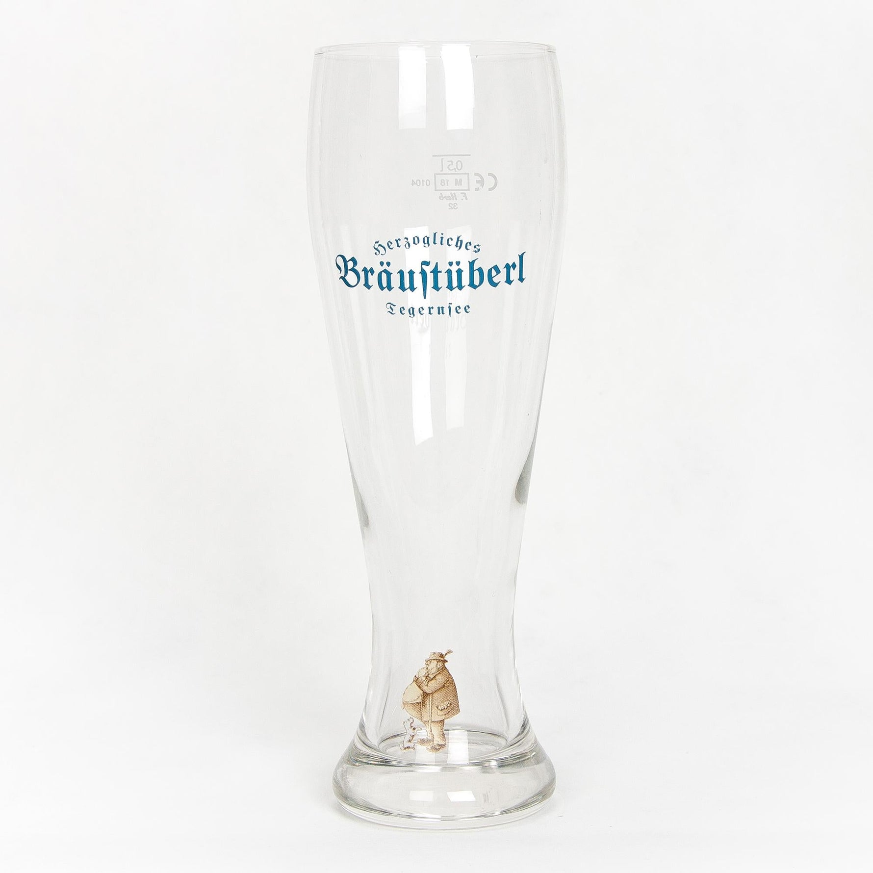 Weißbierglas "Bräustüberl" 0,3l - Bräustüberl Tegernsee