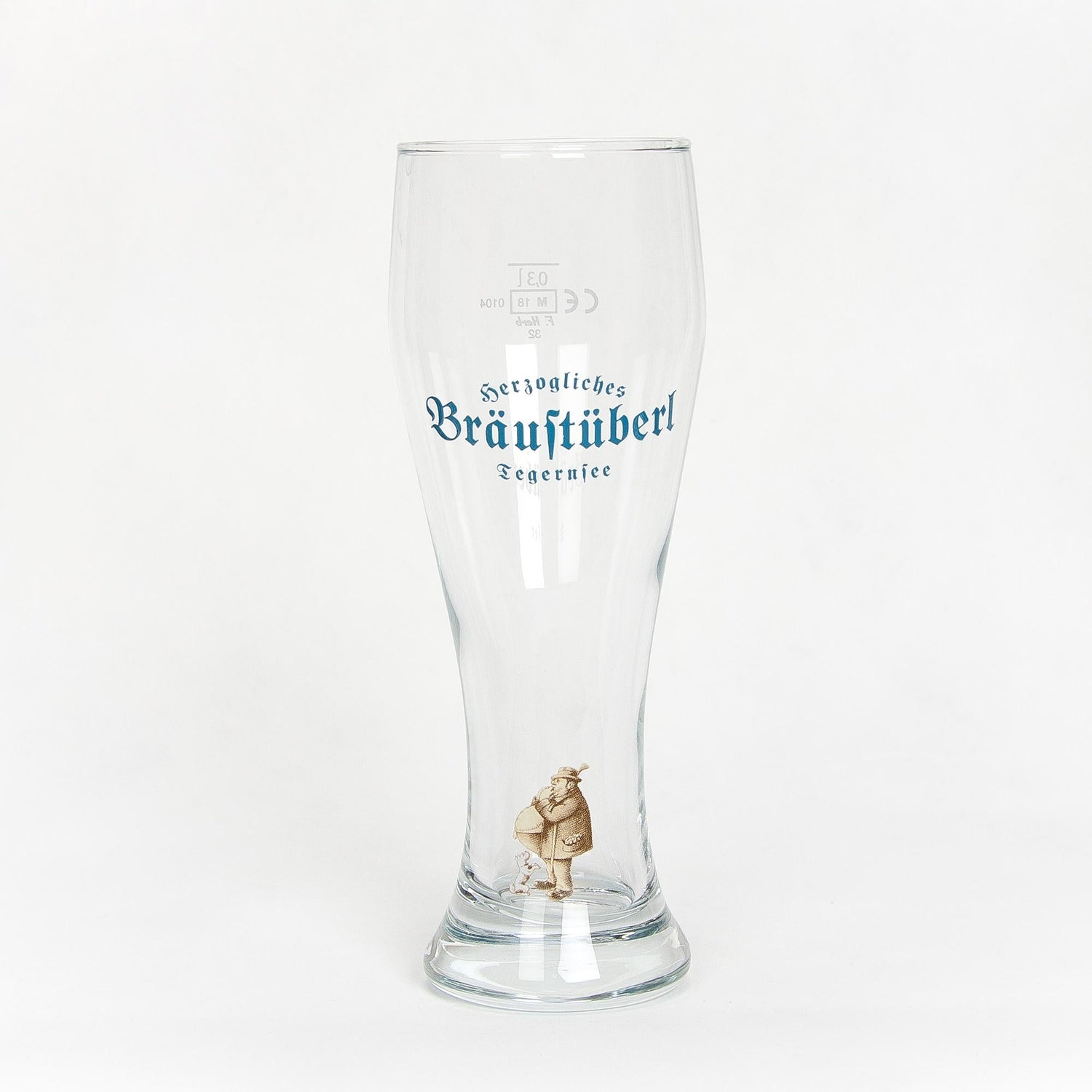 Weißbierglas "Bräustüberl" 0,3l - Bräustüberl Tegernsee